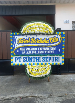 Papan Bunga Duka di Nenggeagin