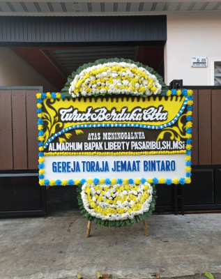 Papan Bunga Duka di Nenggeagin